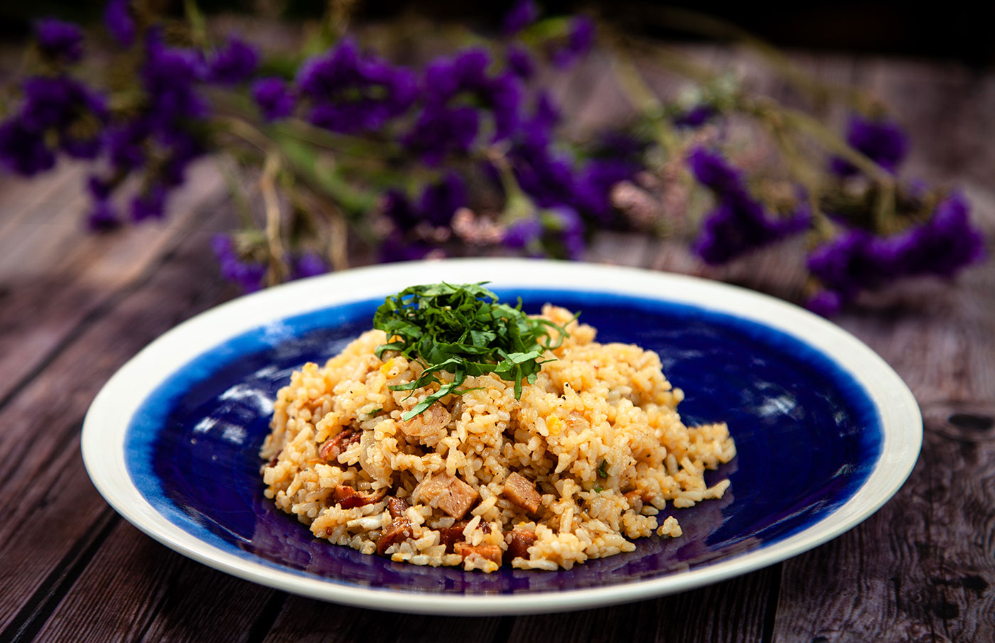 Fried Rice with Portuguese Sausage and Bacon Fried Rice with Portuguese Sausage and Bacon