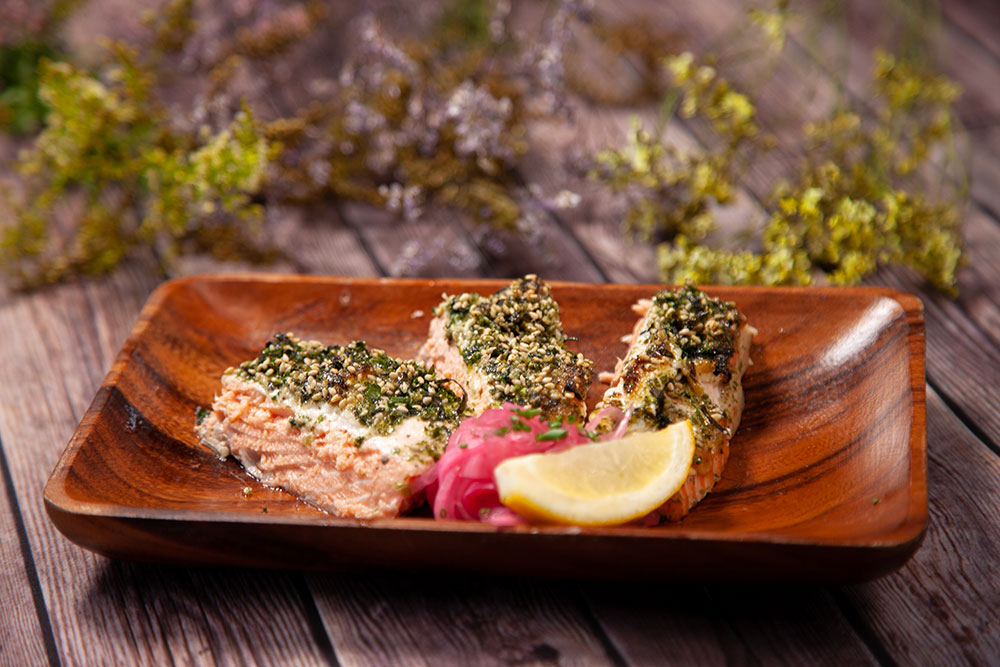 The Jreamy Furikake Salmon The Jreamy Furikake Salmon