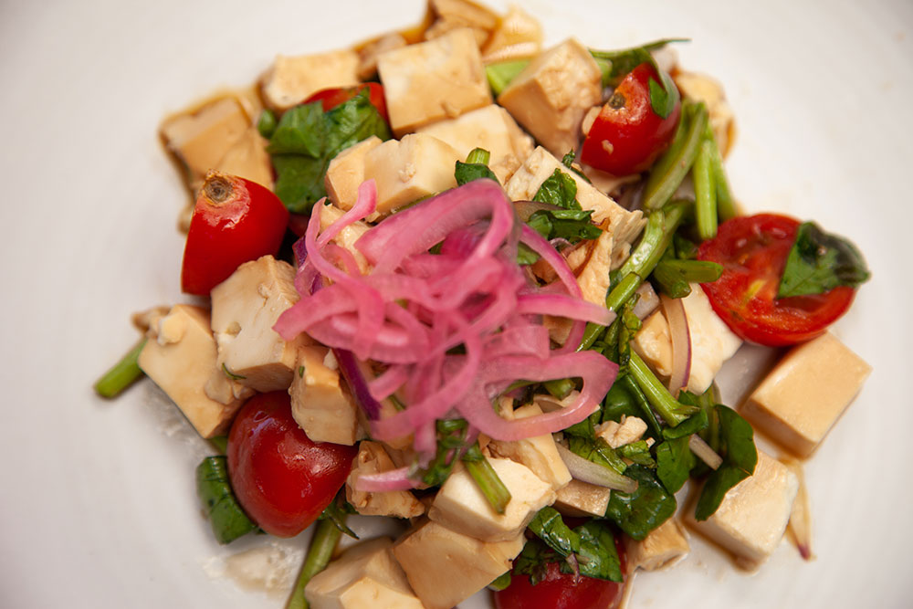 Tomato Tofu Watercress Salad Tomato Tofu Watercress Salad